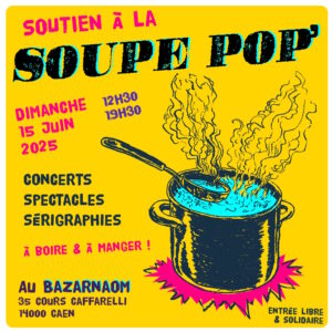 Dim. 15.06 | Journée de Soutien à la Soupe Pop’