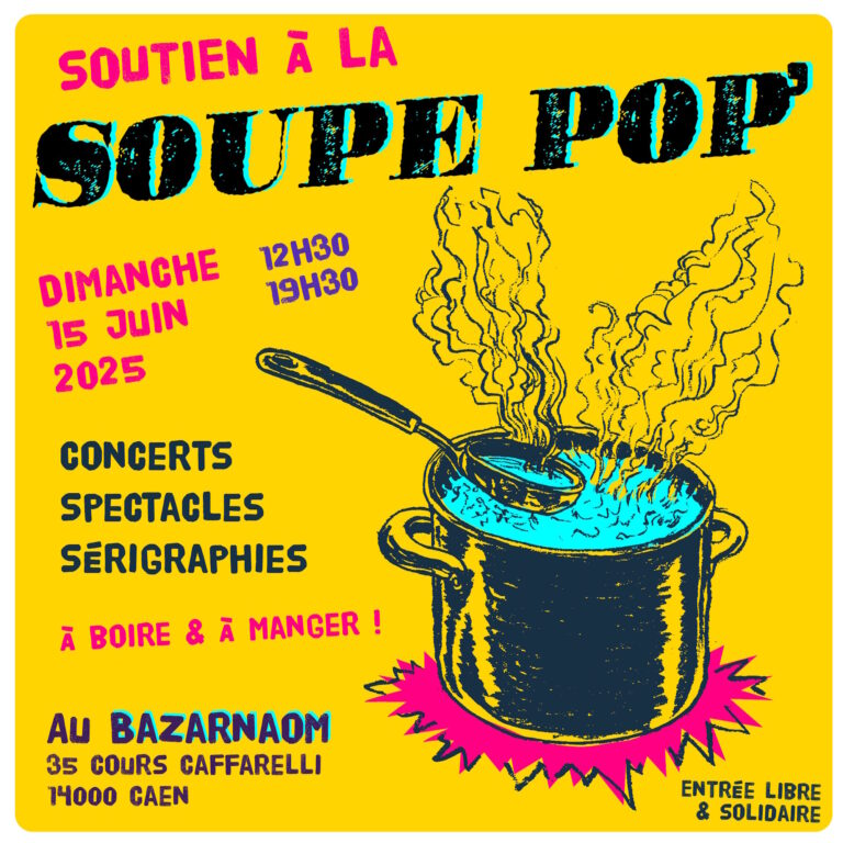 Dim. 15.06 | Journée de Soutien à la Soupe Pop’