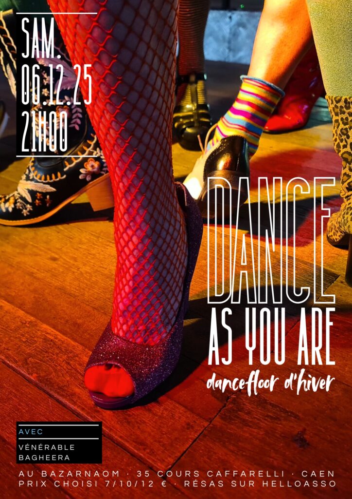 Sam. 06.12 | Dance as you are · Le Dancefloor d’Hiver