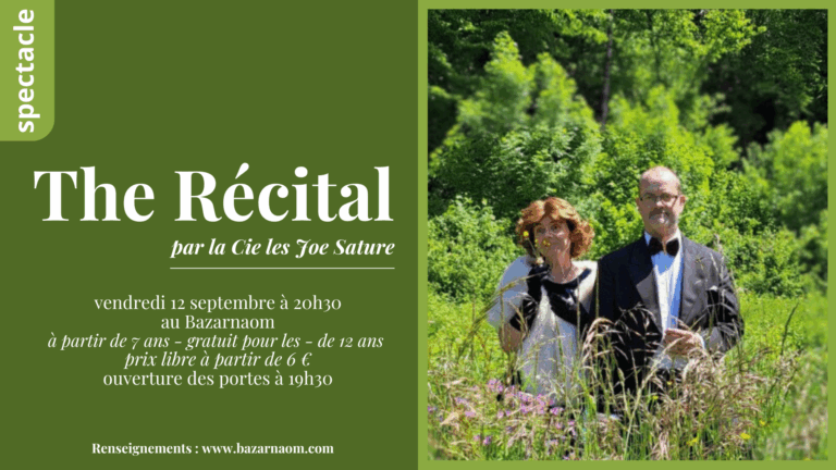 Lire la suite à propos de l’article Ven. 12.09 | The Récital